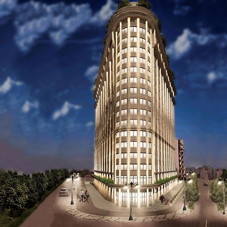 Modern Flatiron Apartment, Skopje Center エクステリア 写真